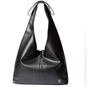 Victoria's Secret Black Bow Shoulder Bag
